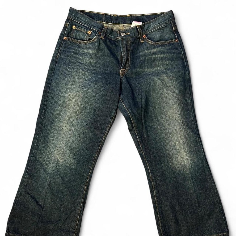 Lucky Brand dark wash capri jeans size 30